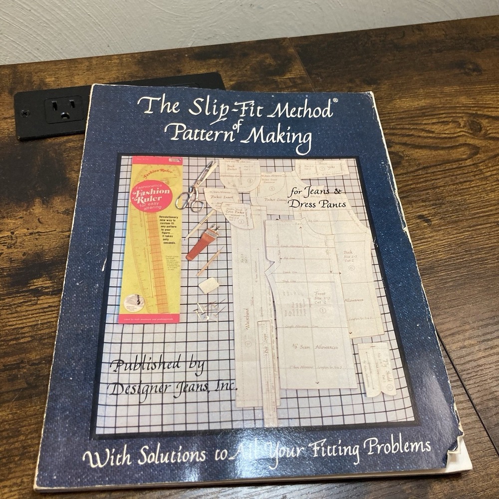 Slip‎ Fit Method Of Pattern Making By Peggy Layton 1983 for Jeans / Dress Pants